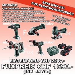 Combo Set Fux Special Akku Set BAU