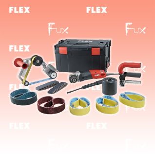 Flex BSE 14-3 INOX Set Satiniermaschine und Rohrbandschleifer TrinoFlex
