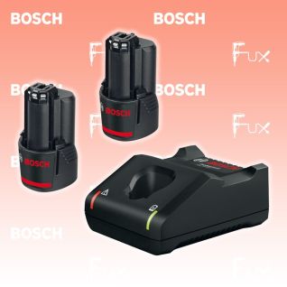 Bosch Professional Starter-Set 2 x GBA 12V 2.0Ah + GAL 12V-40 