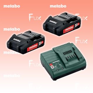 Metabo Basis-Set  2.0 Ah 2x Akkupack