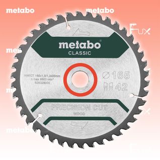 Metabo Kreissägeblatt 165 mm classic