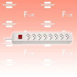 Brennenstuhl Steckdosenleiste cleverLINE 8-fach