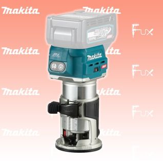 Makita RT 001 GZ 10 Akku-Einhandfräse / Kantenfräse 