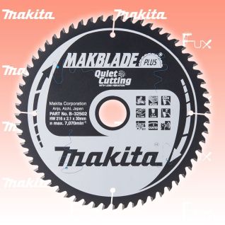 Makita MAKBLADE PLUS Sägeblatt 216 mm Z 60