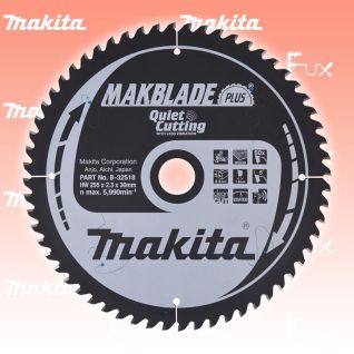 Makita MAKBLADE PLUS Sägeblatt 255 mm Z 60
