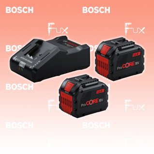 Bosch Professional Starter-Set 2 x ProCORE18V 12.0Ah + GAL 18V-160