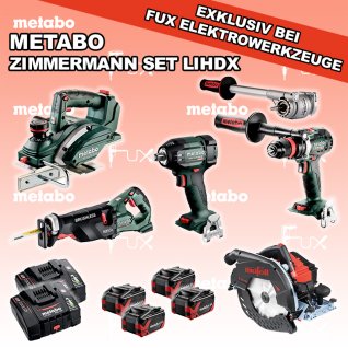 Metabo Zimmermann SET 1 LiHDX