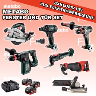 Metabo Fenster und Tür Montage Set 6