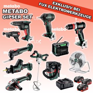 Metabo  Gipser Set 2