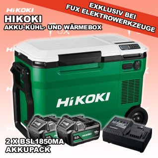 Hikoki Akku-Kompressor Kühl- und Wärmebox SET
