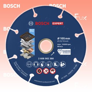 Bosch Expert Metal Diamanttrennscheibe 105 mm