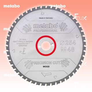 Metabo Kreissägeblatt 254 mm professional