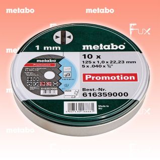 Metabo Trennscheiben Promotion 125 mm