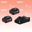 Starter-Set 2 x GBA 18V 4.0Ah + GAL 18V-40  