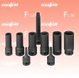 SR-ES 1/2" 9T Kraft-Steckschlüssel-Set