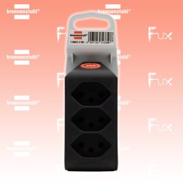 cleverLINE Abzweigstecker 3-fach schwarz, drehbar bis 300°